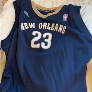 Anthony Davis throwback jersey!